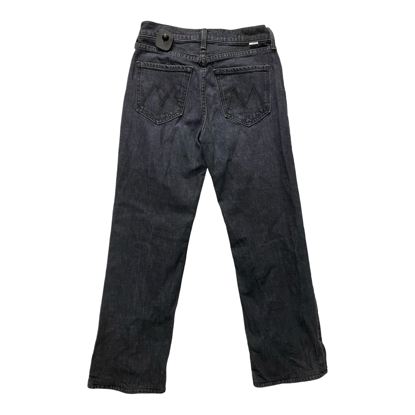 Jeans Boyfriend By Mother In Black Denim, Size:0
