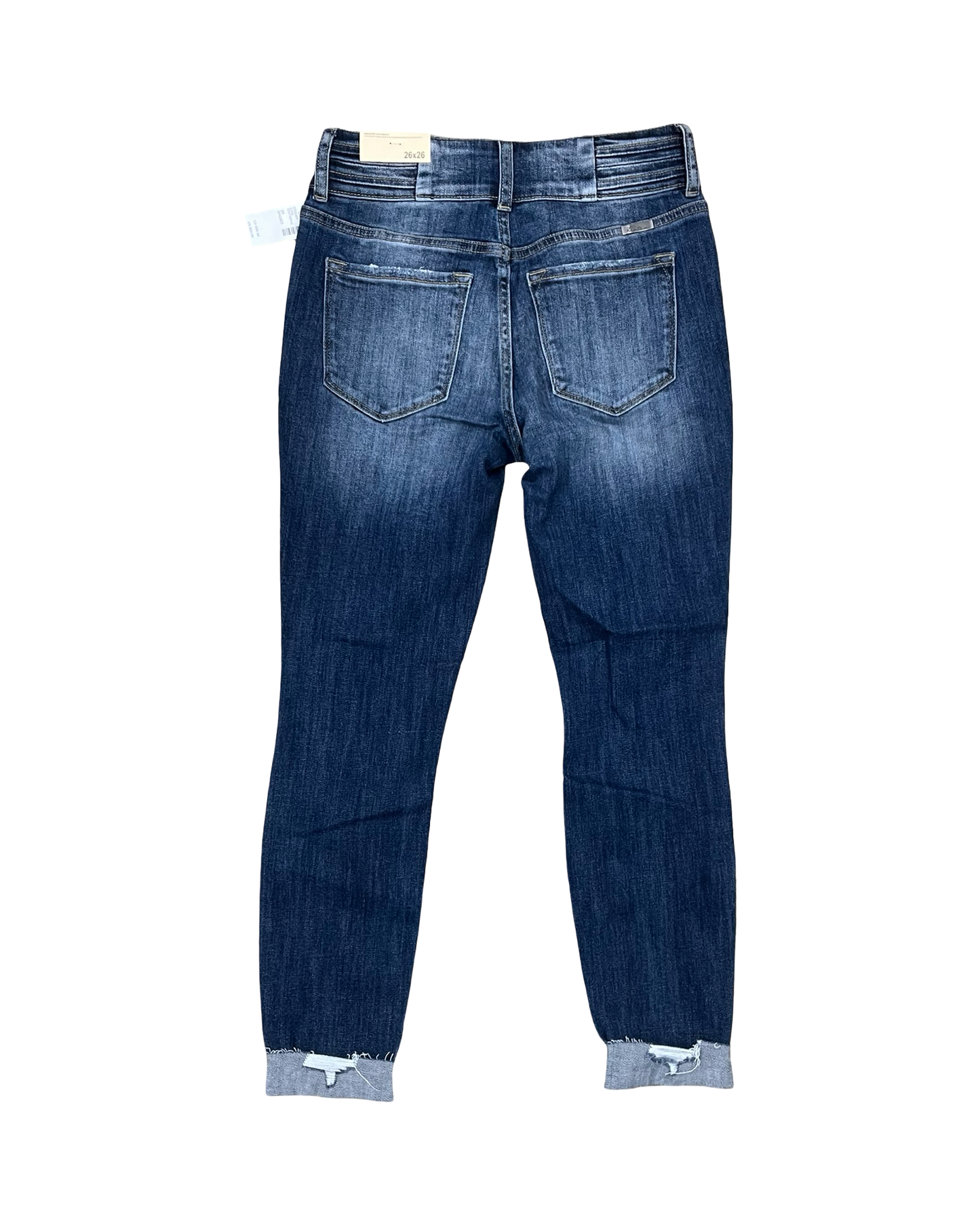 Jeans Skinny By Kancan In Blue Denim, Size:2