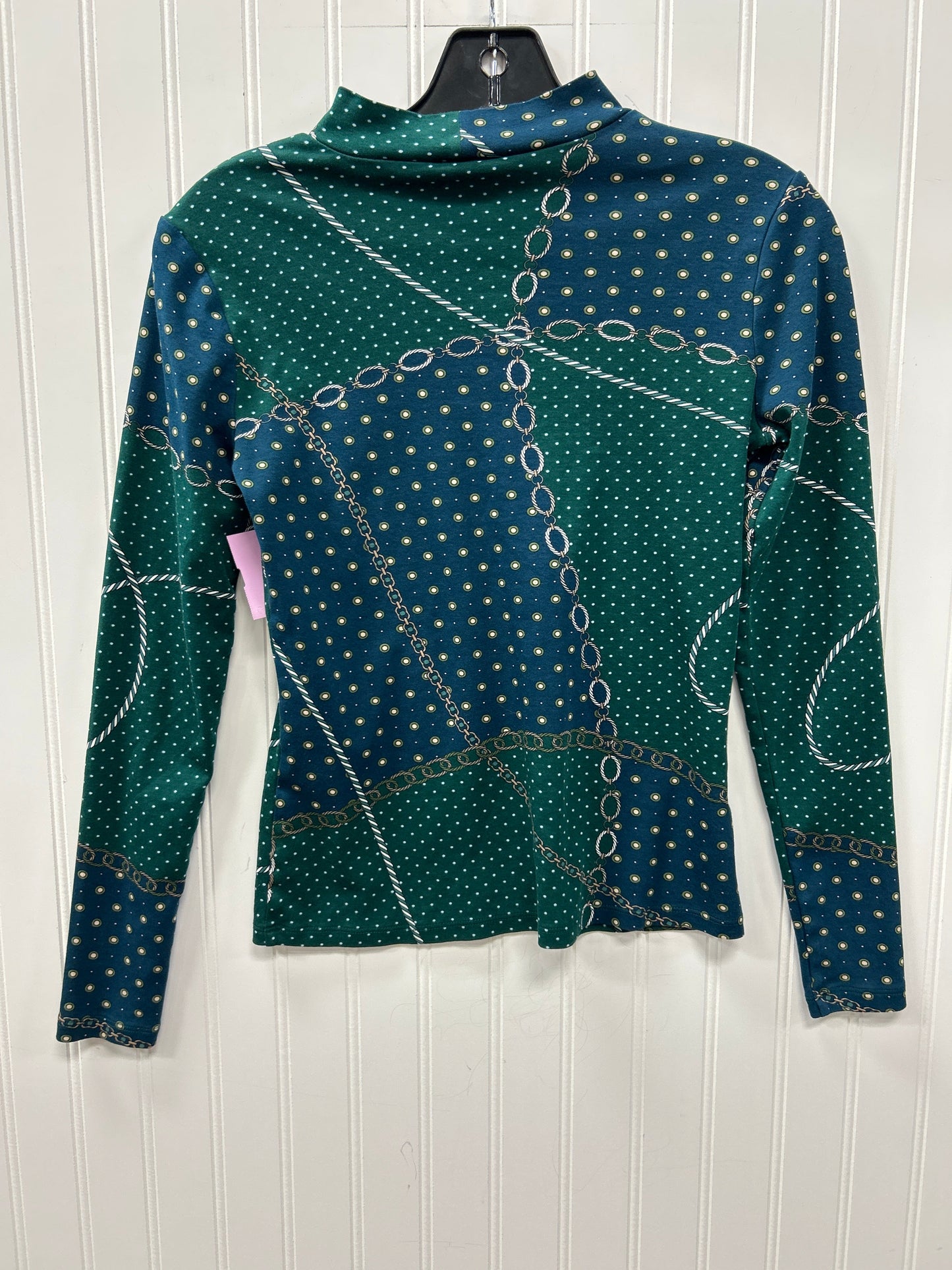 Top Ls By Ann Taylor In Teal, Size:S