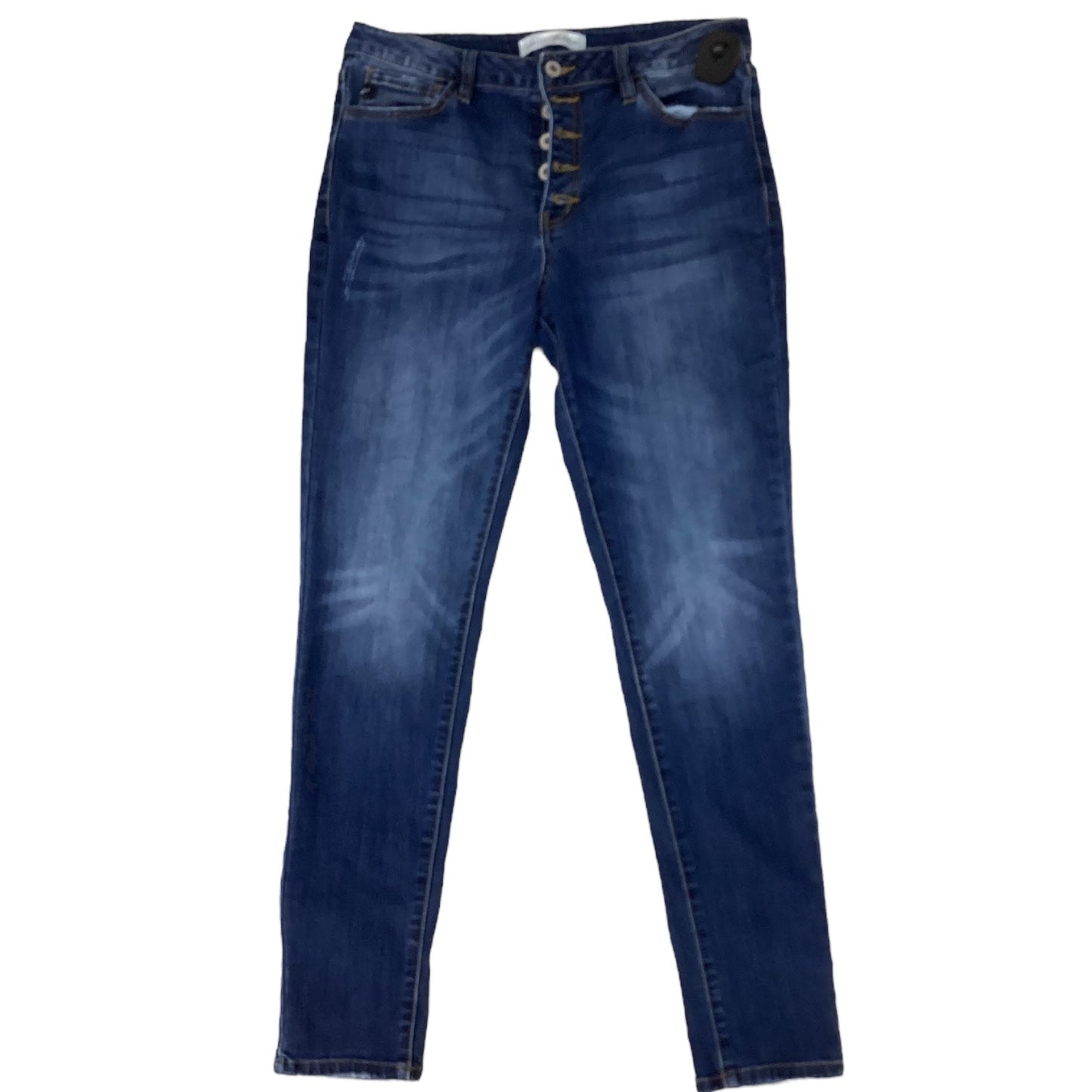 Jeans Skinny By Kancan In Blue, Size:14