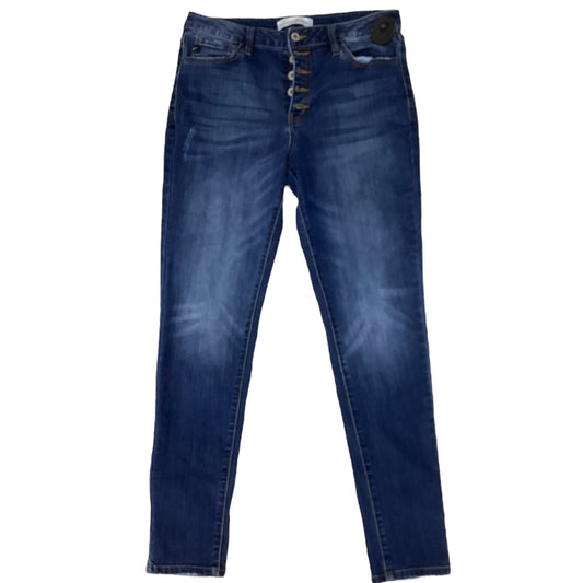 Jeans Skinny By Kancan In Blue, Size:14