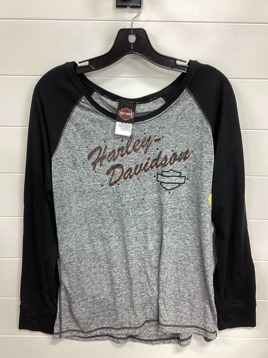 Top Ls By Harley Davidson In Black & Grey, Size:Xl
