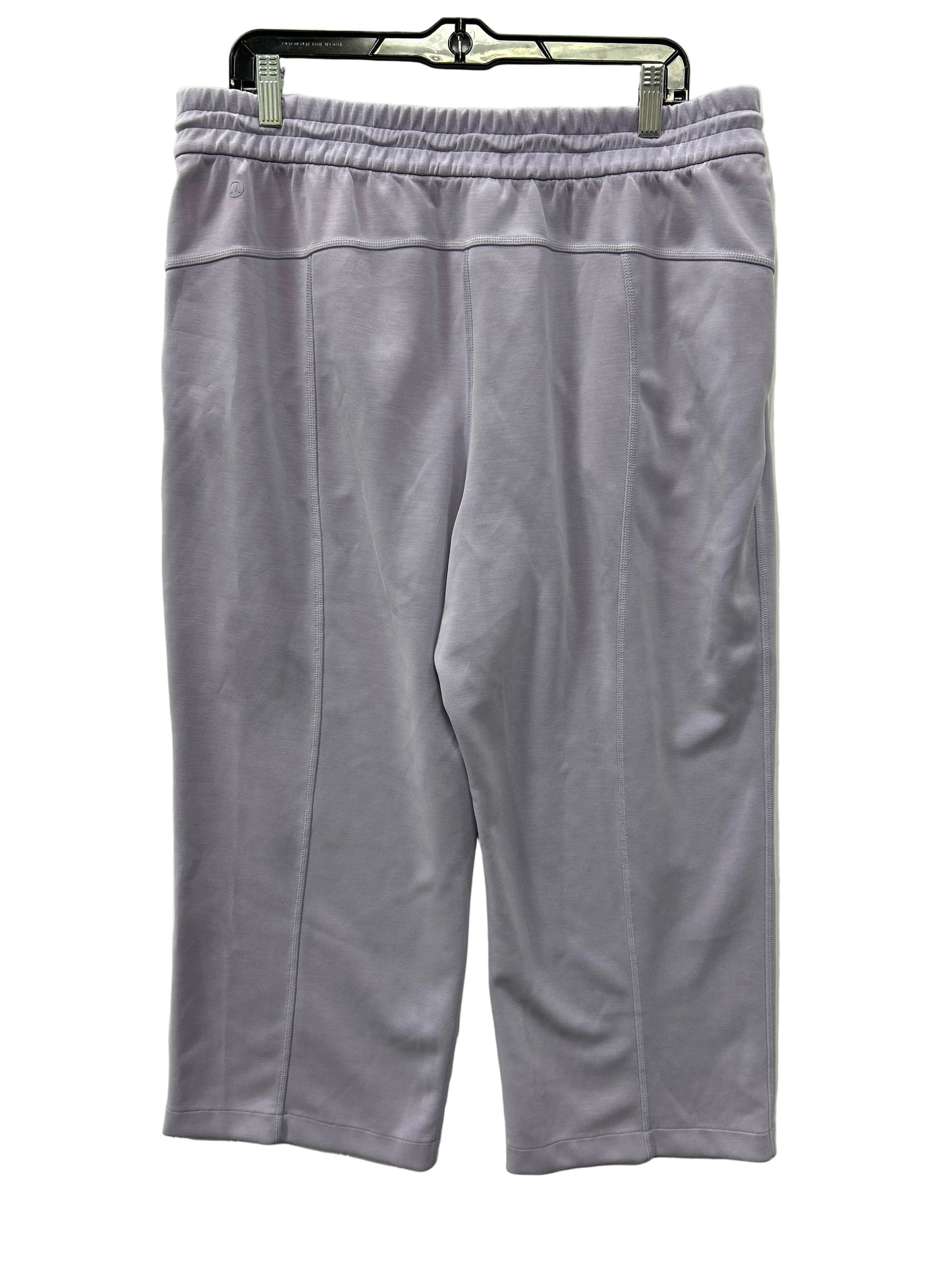 Athletic Pants By Lululemon In Purple, Size:14