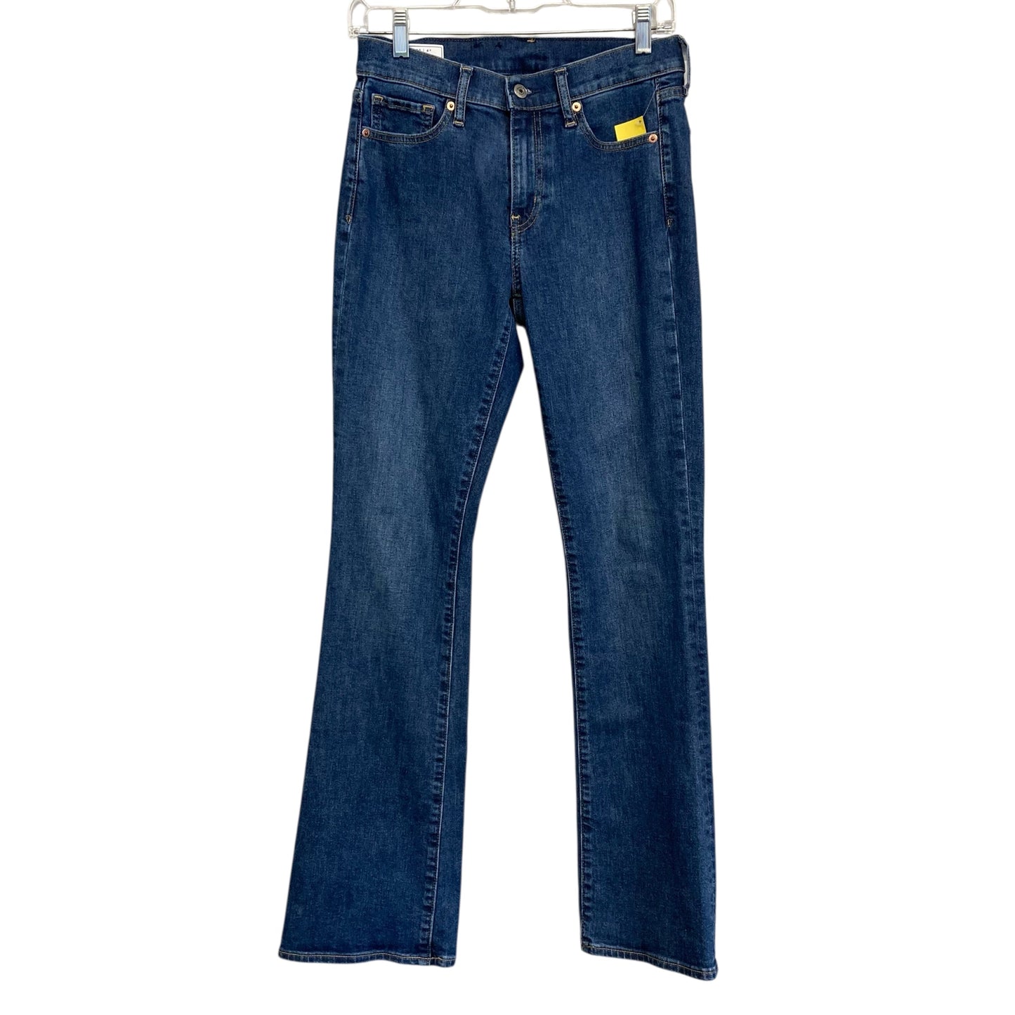 Jeans Boot Cut By Gap In Blue Denim, Size:4