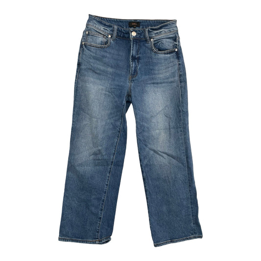 Jeans Straight By Quince In Blue Denim, Size:8