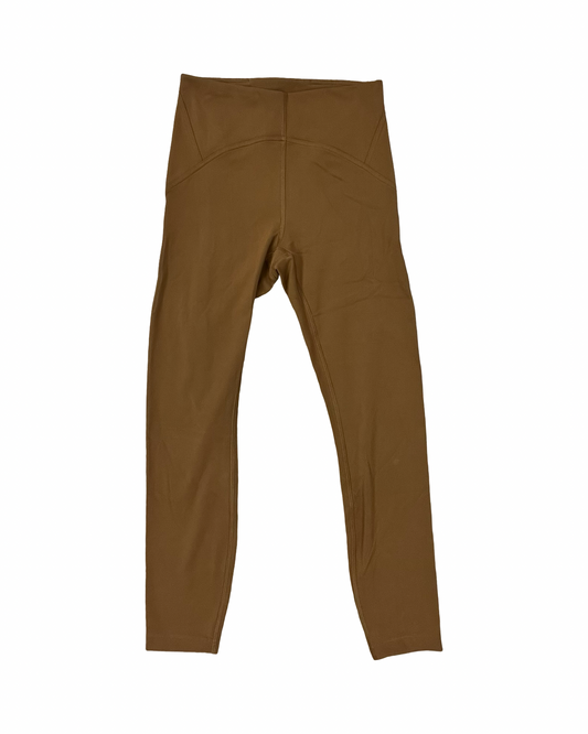 Athletic Leggings By Lululemon In Gold, Size:S