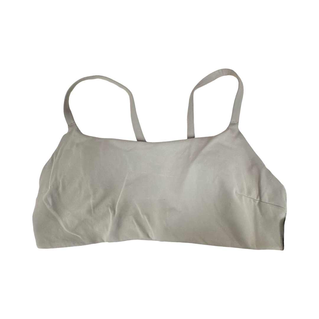 Athletic Bra By Lululemon In Grey, Size:10