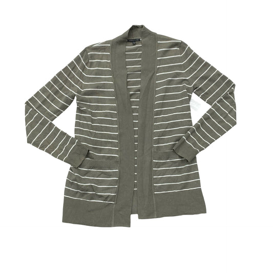 Sweater Cardigan By Staccato In Striped Pattern, Size:M