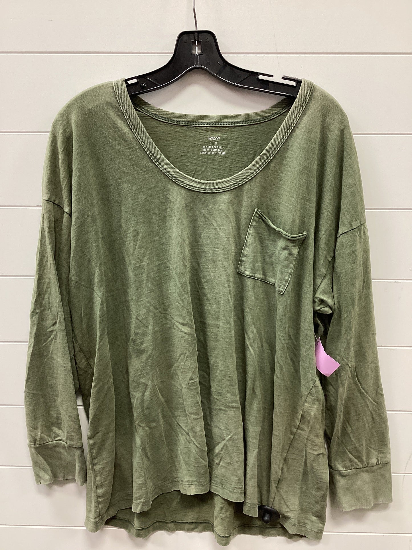 Top Ls By Aerie In Green, Size:L