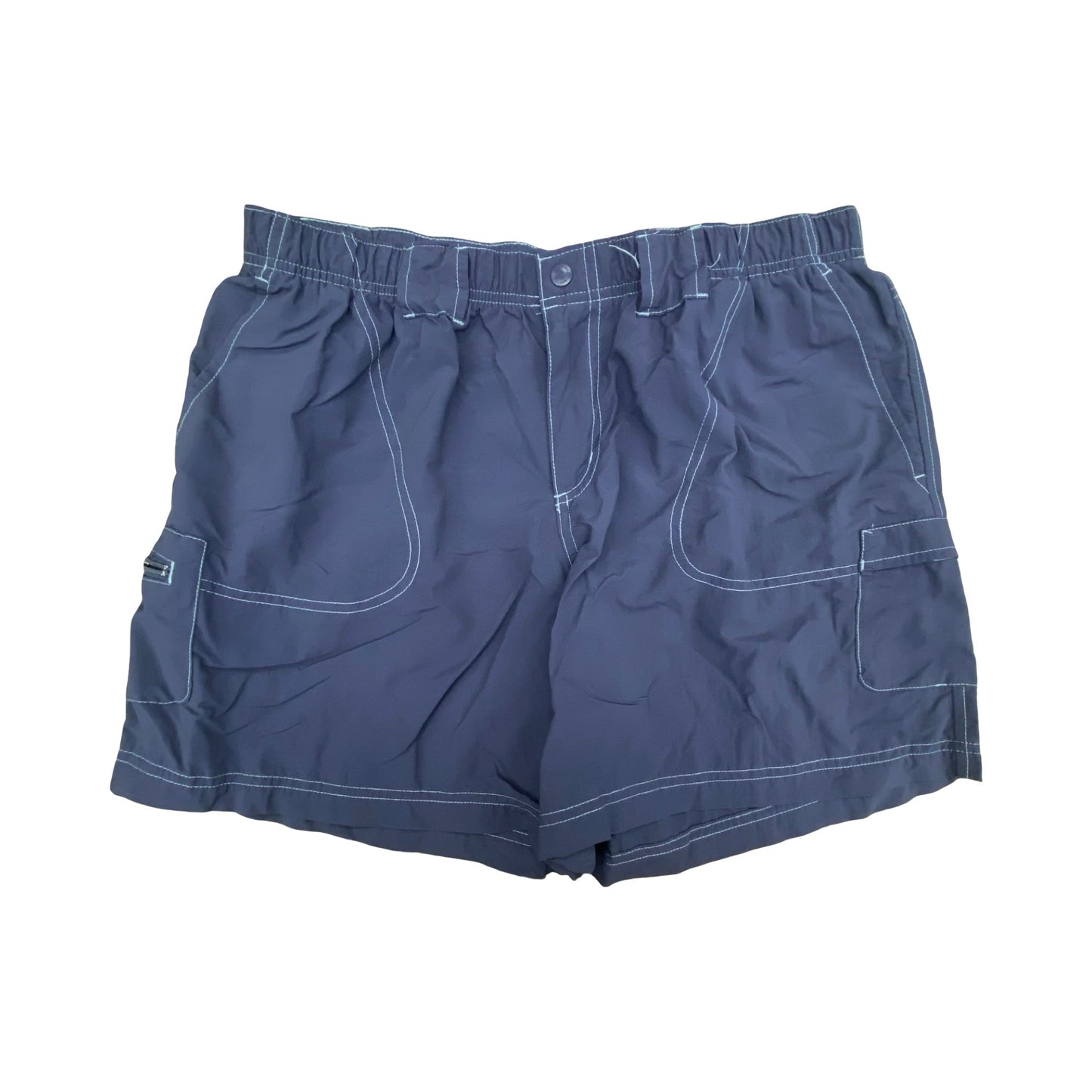 Athletic Shorts By Columbia In Blue, Size:6L