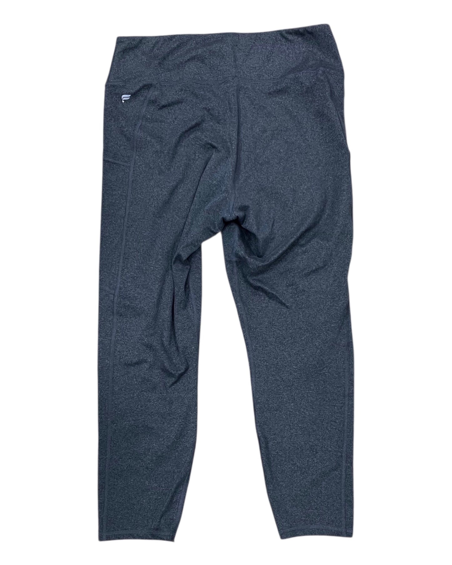 Athletic Leggings Capris By Fabletics In Grey, Size:Xl
