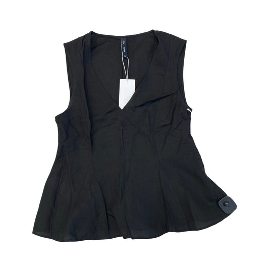 Top Sleeveless By Mng In Black, Size:M