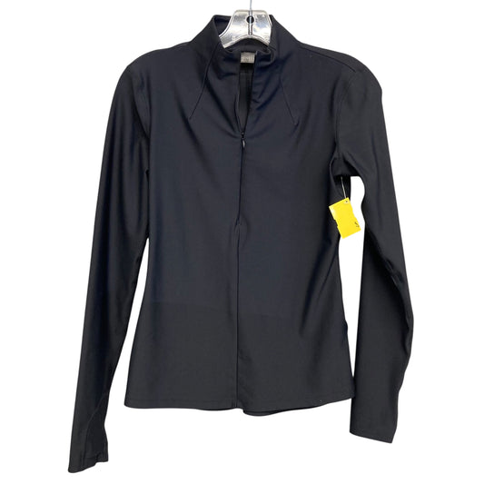 Athletic Top Ls Collar By Zella In Black, Size:S