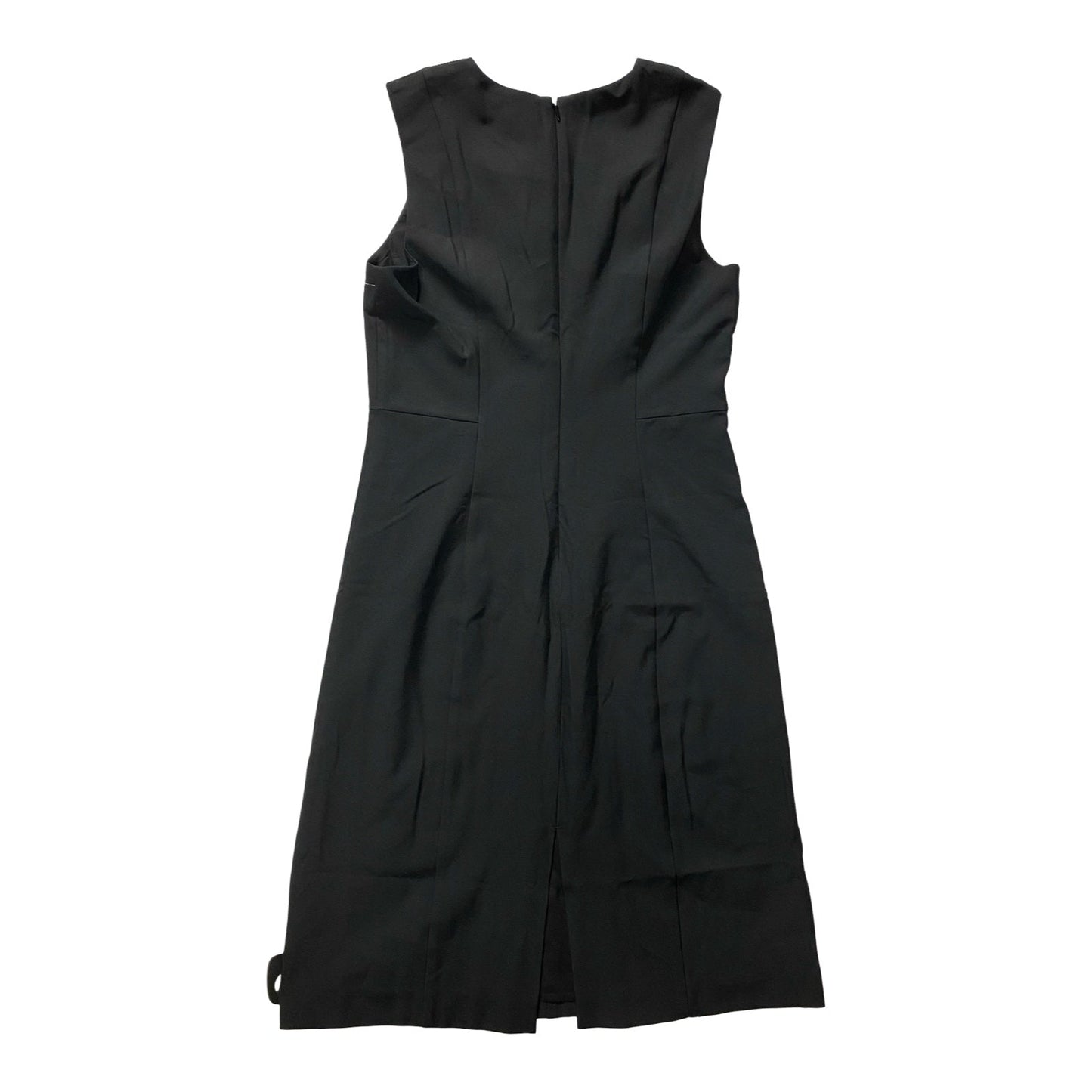 Dress Casual Midi By Banana Republic In Black, Size:6