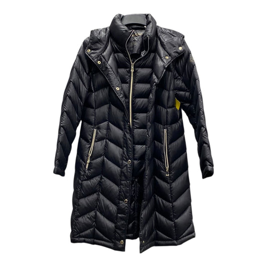 Coat Puffer & Quilted By Calvin Klein In Black, Size:M
