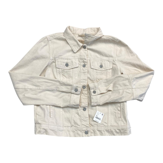 Jacket Denim By We The Free In Cream, Size:Xl