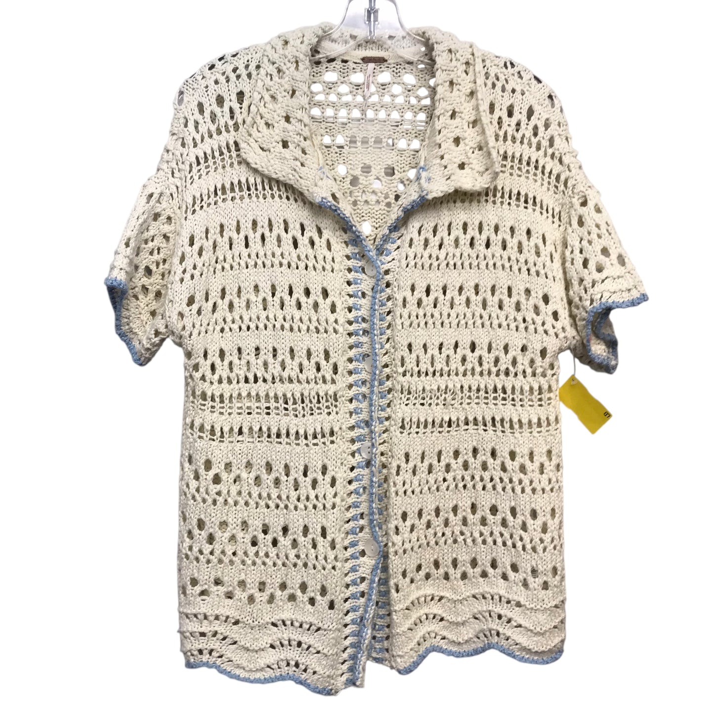 Cardigan By Free People In Cream, Size:S