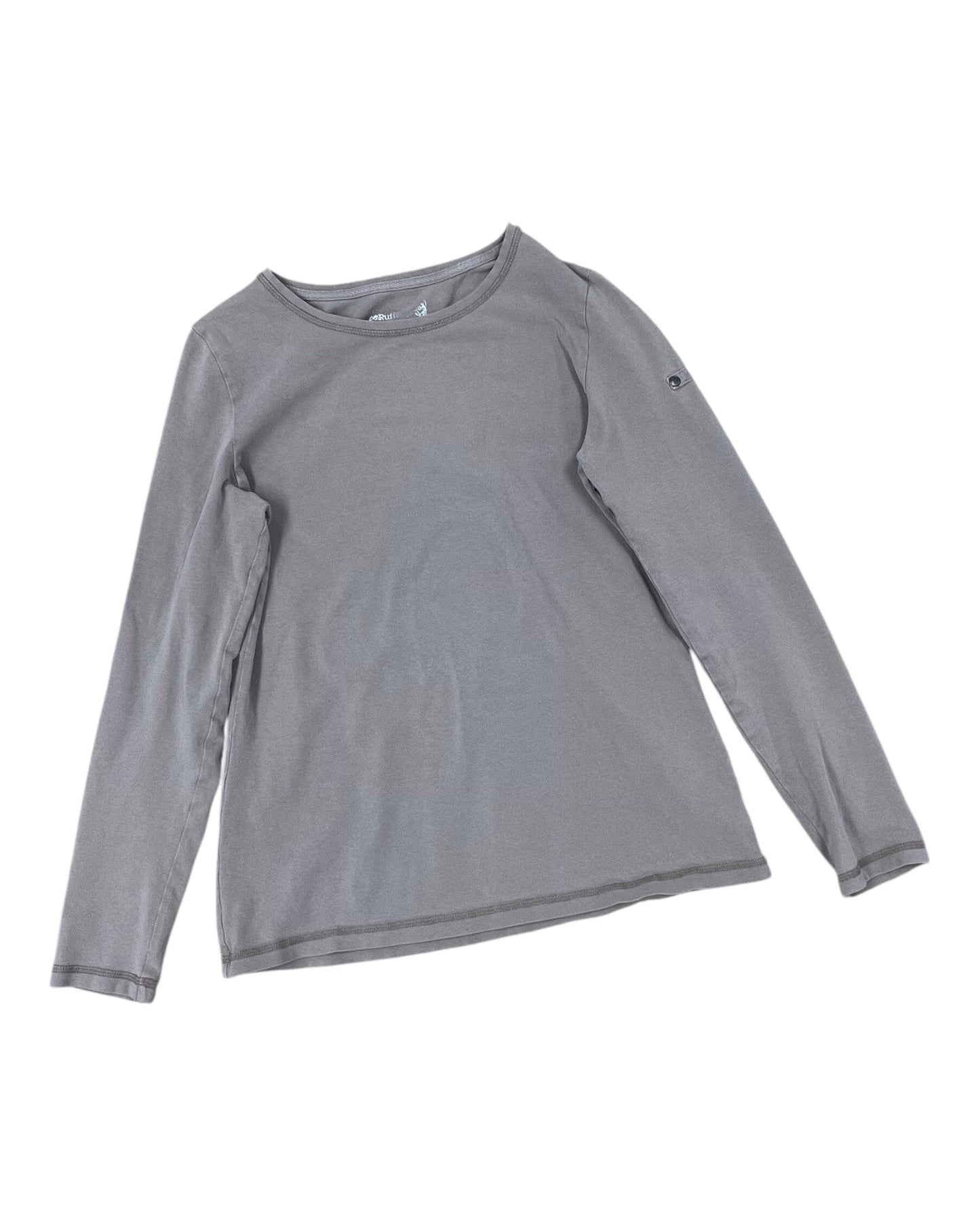 Top Ls Basic By Ruff Hewn In Tan, Size:M
