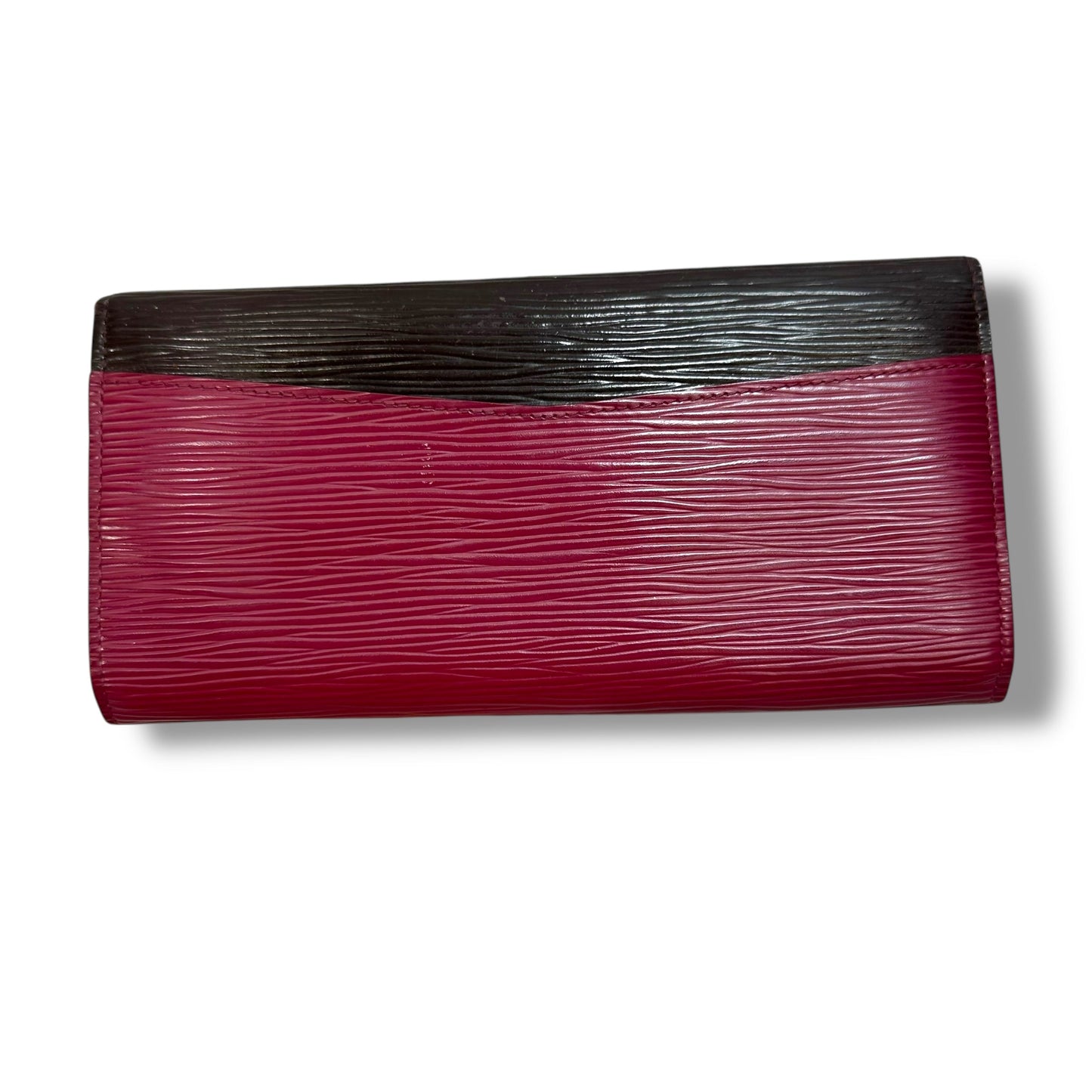 Epi leather Wallet Luxury Designer By Louis Vuitton, Size: Medium