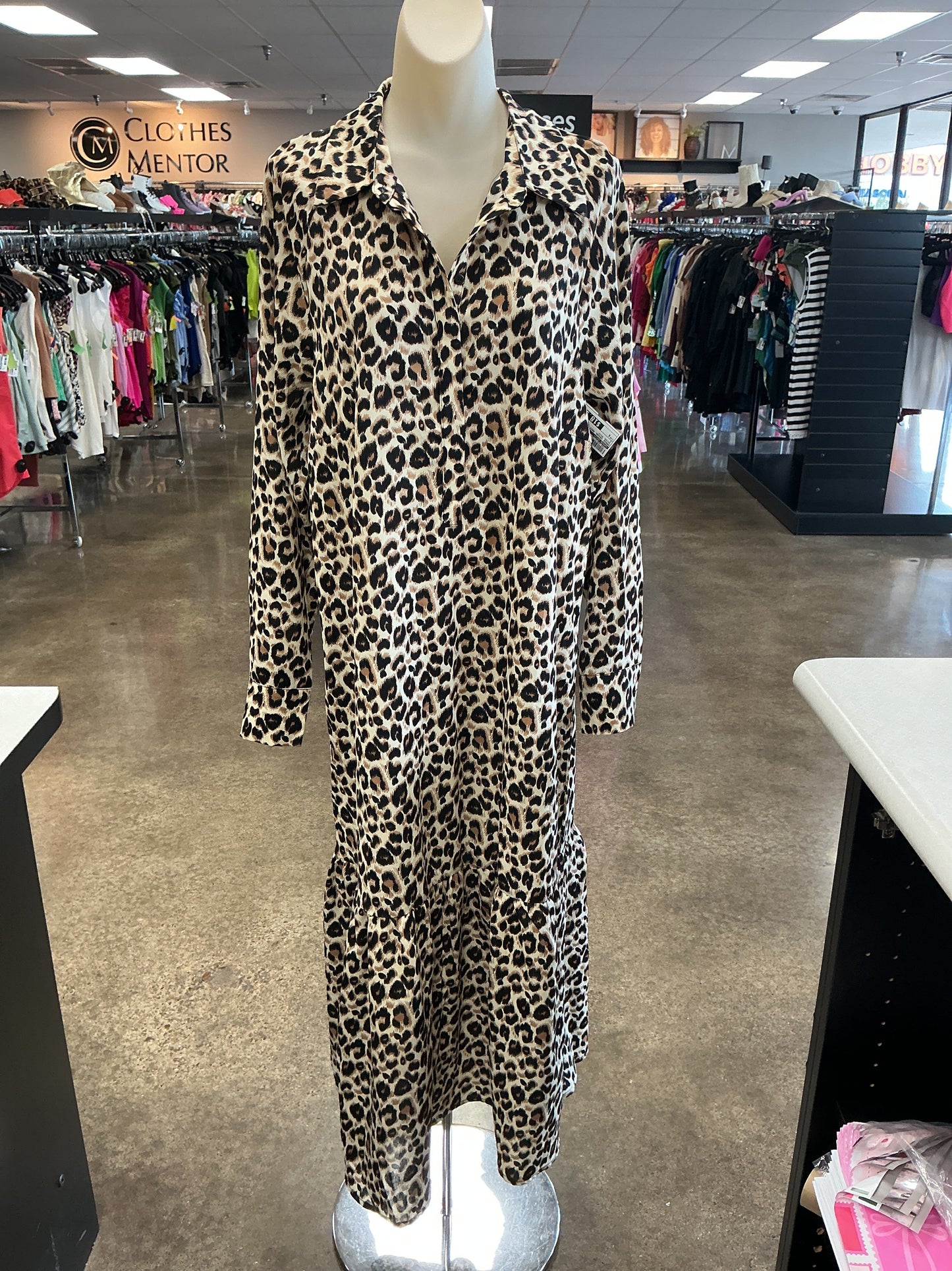 Dress Casual Maxi By Urban Daizy In Animal Print, Size:S