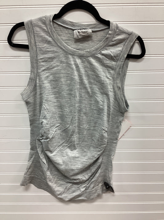 Athletic Tank Top By Athleta In Grey, Size:L