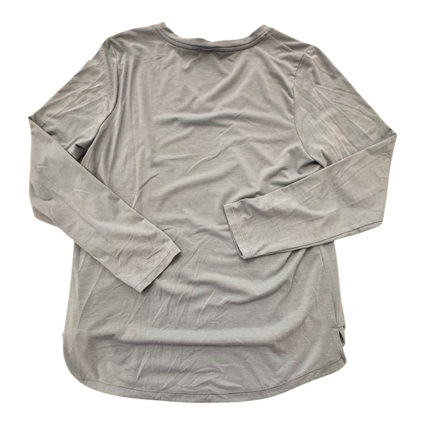 Athletic Top Ls Crewneck By Athleta In Green, Size:L