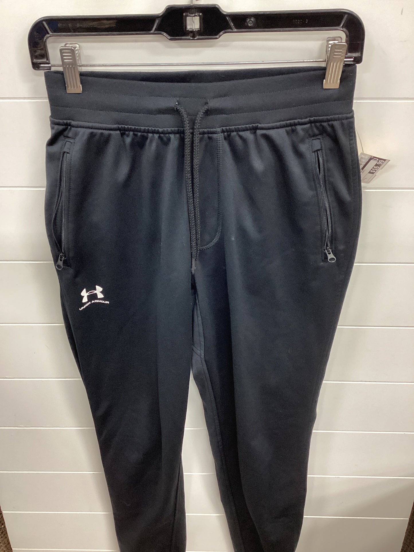 Athletic Pants By Under Armour In Black, Size:S