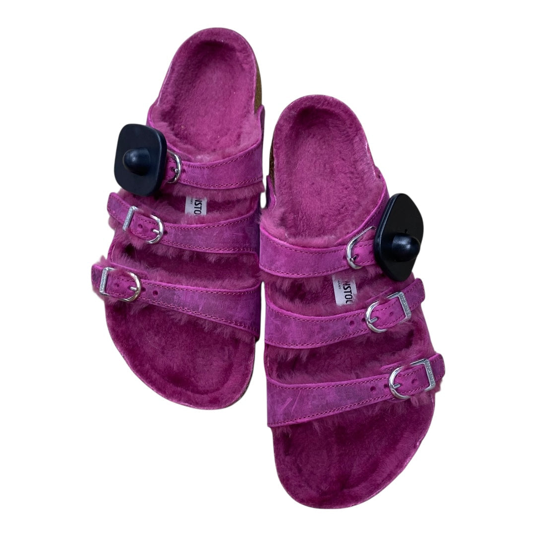 Sandals Designer By Birkenstock In Pink, Size:7