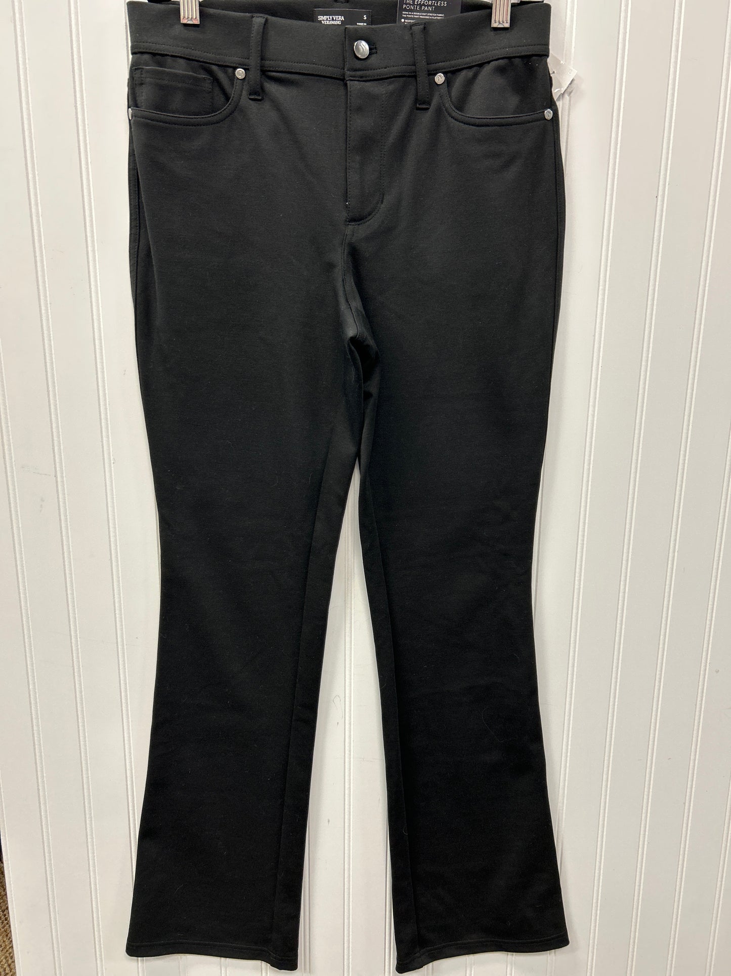 Pants Dress By Simply Vera In Black, Size:S