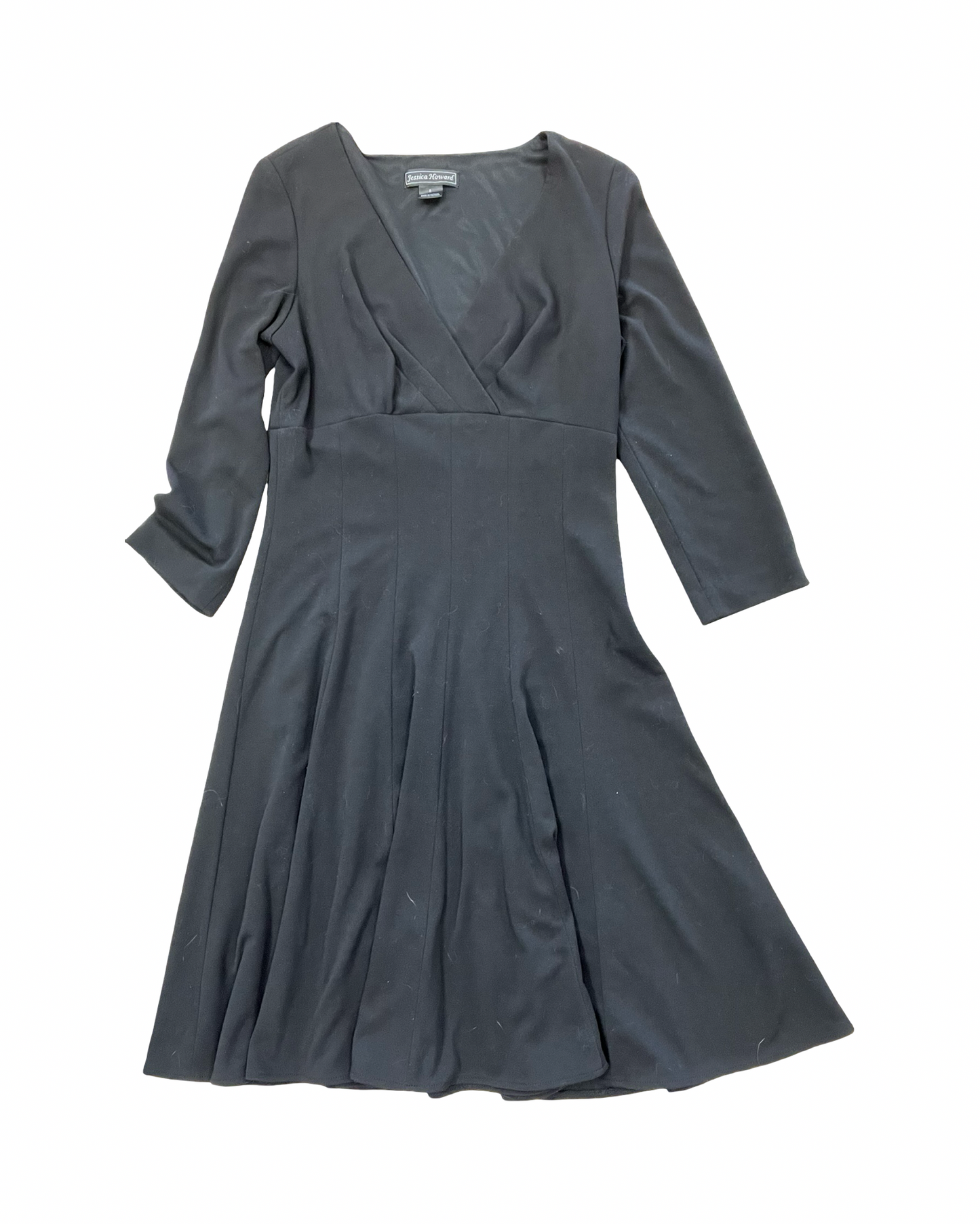 Dress Party Midi By Jessica Howard In Black, Size:8