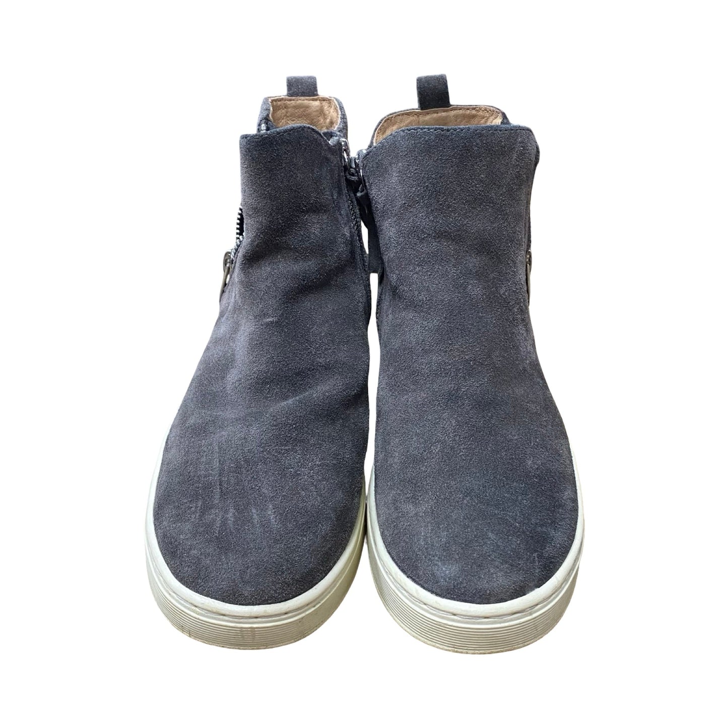 Boots Ankle Flats By Sofft In Grey, Size:9