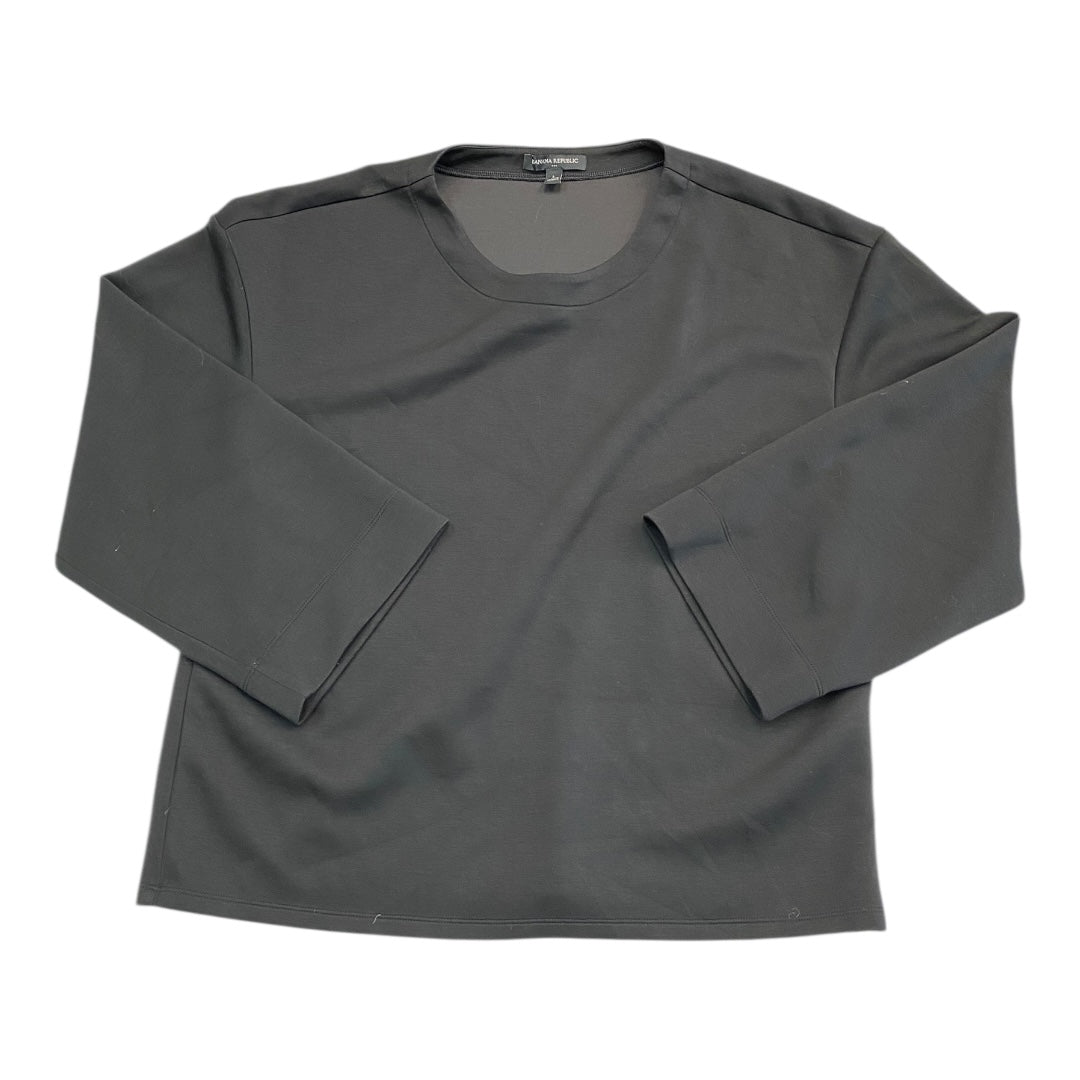 Top Ls By Banana Republic In Black, Size:L