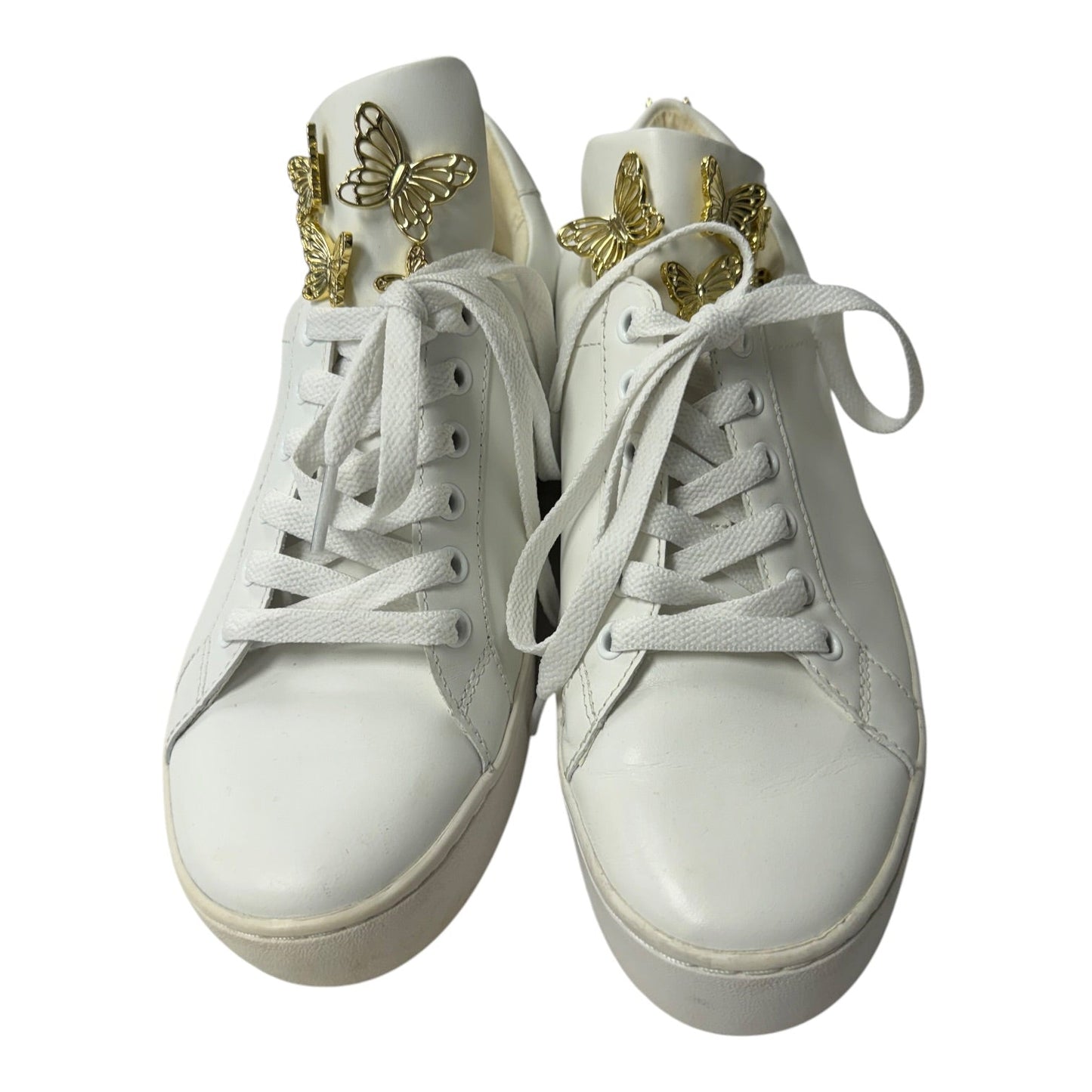 Shoes Flats By Michael By Michael Kors In White, Size:7