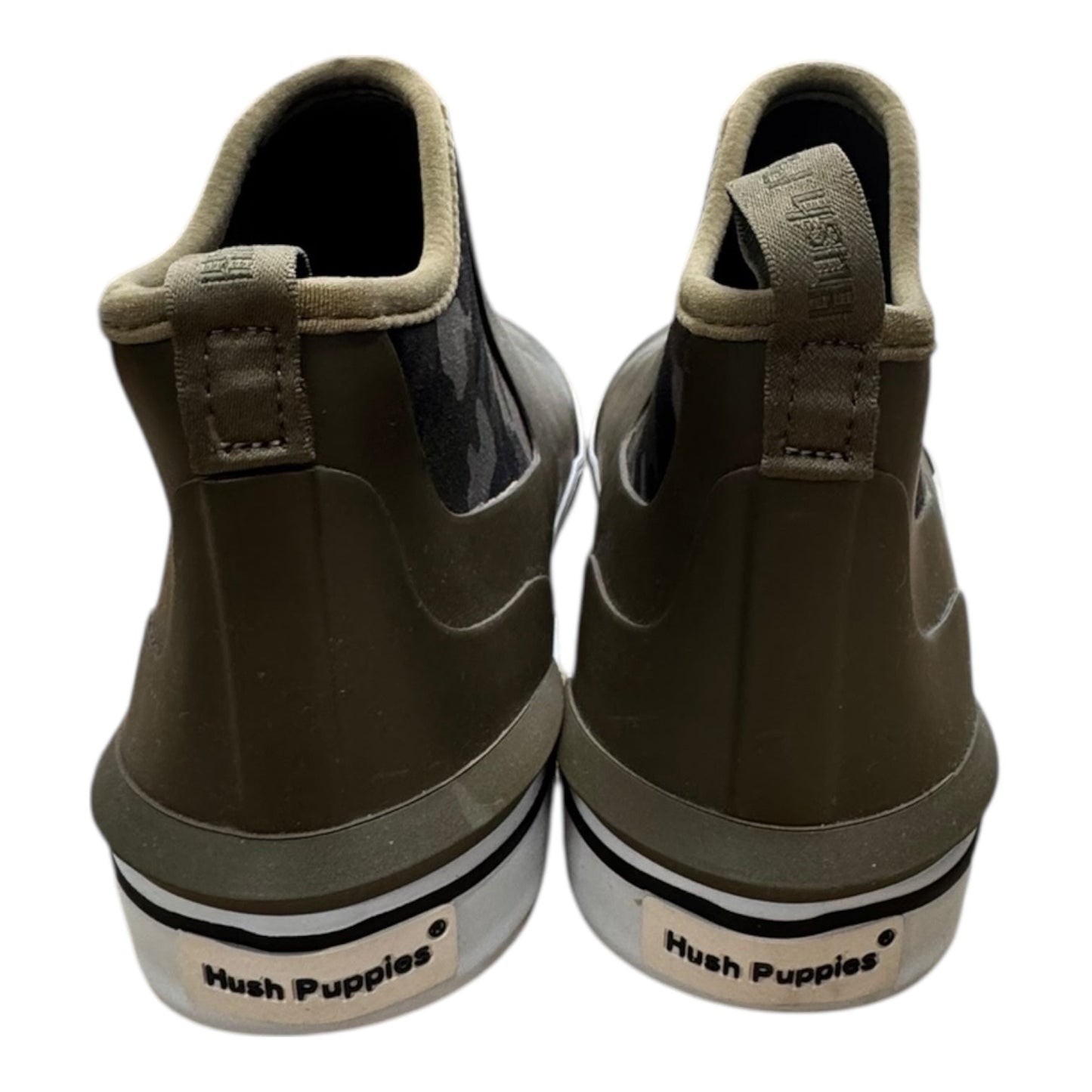 Boots Rain By Hush Puppies In Green, Size:6