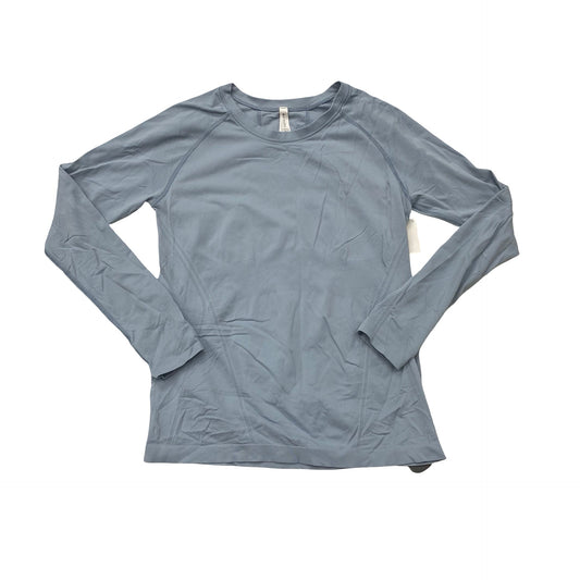 Athletic Top Ls Crewneck By Athleta In Blue, Size:L