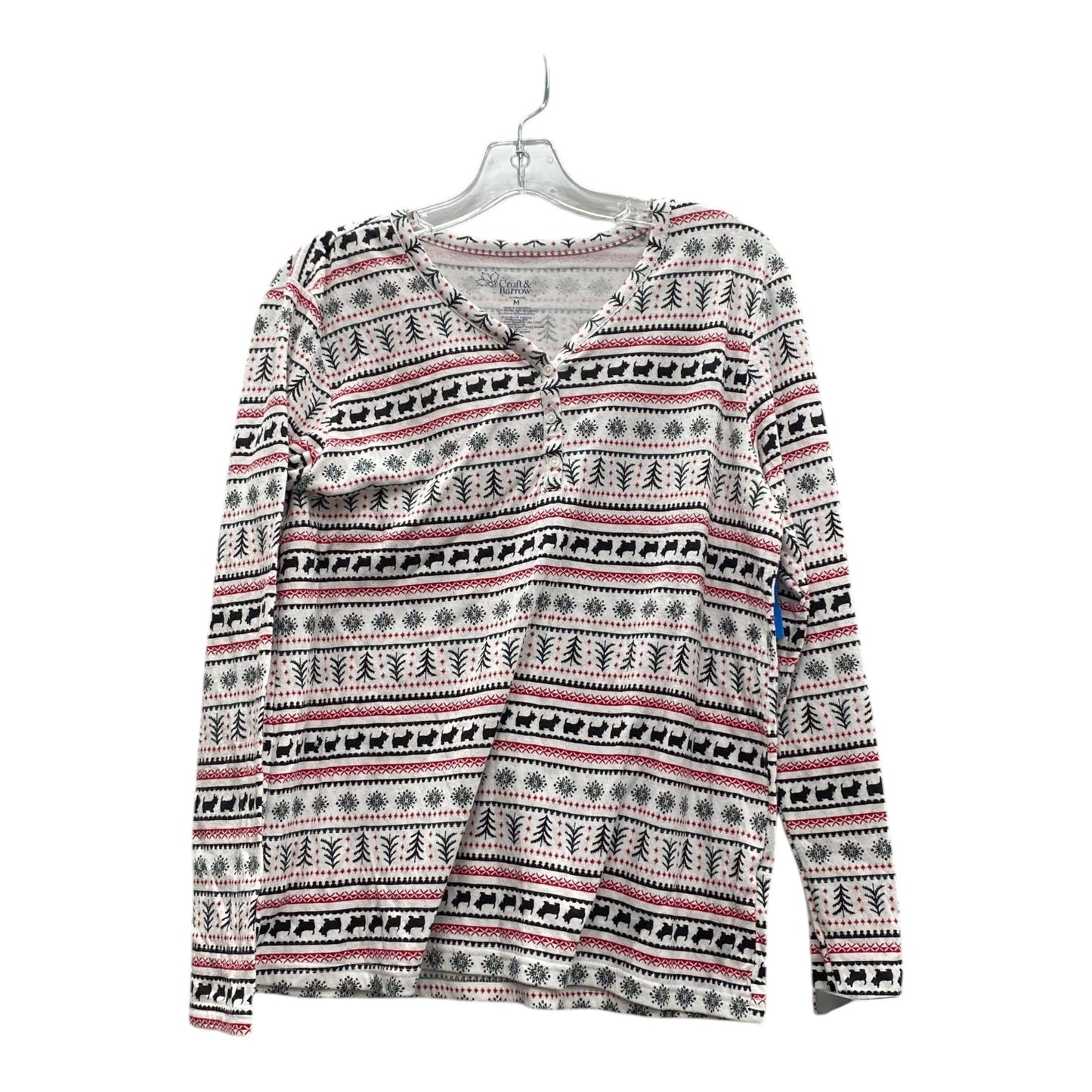 Top Ls By Croft And Barrow In White, Size:M