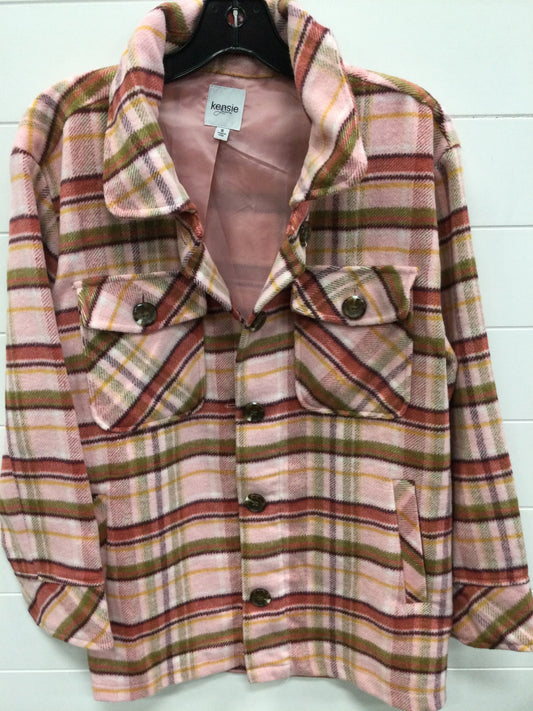 Jacket Fleece By Kensie In Pink, Size:S