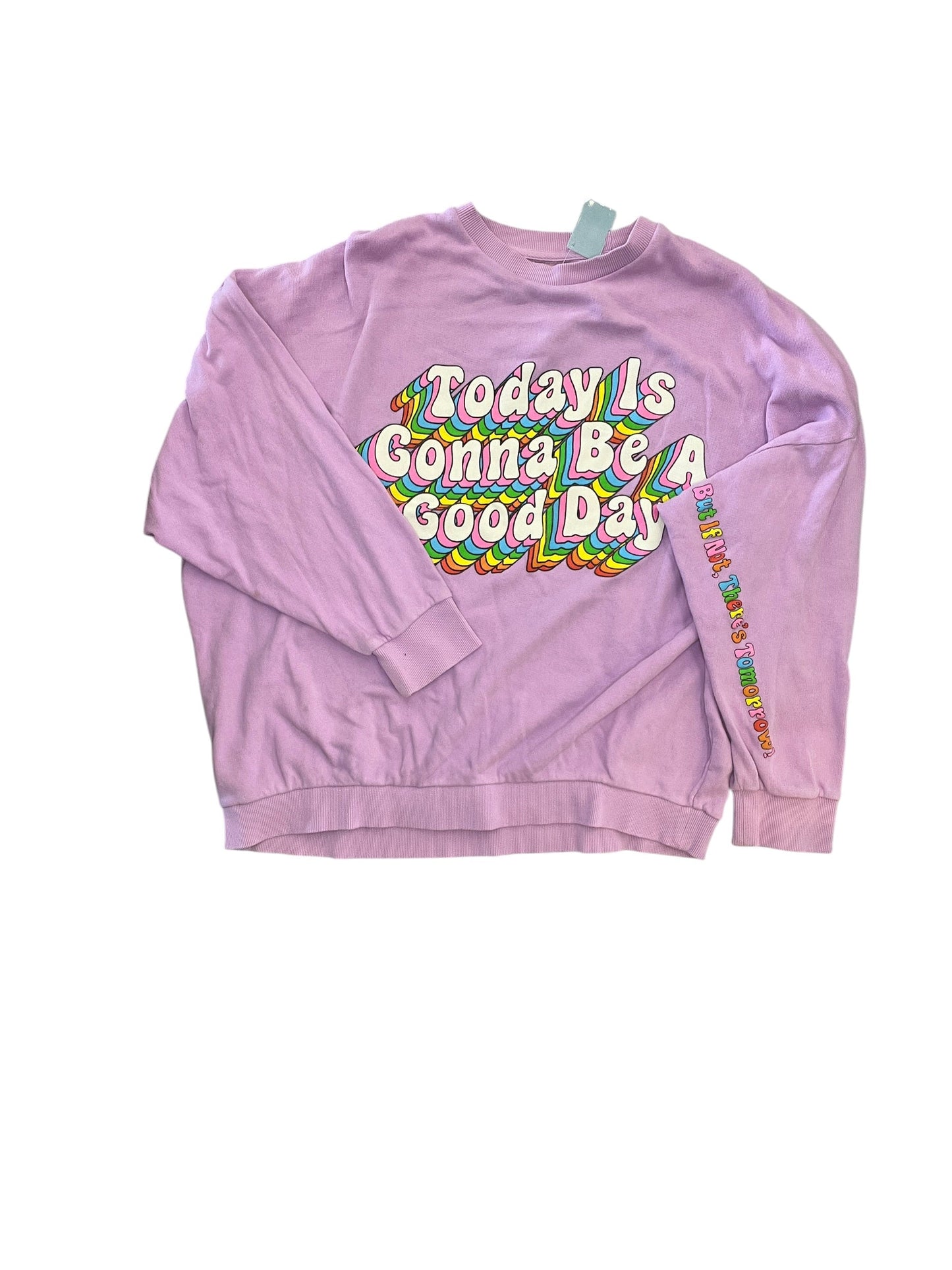 Sweatshirt Crewneck By Show Me Your Mumu In Purple, Size:M