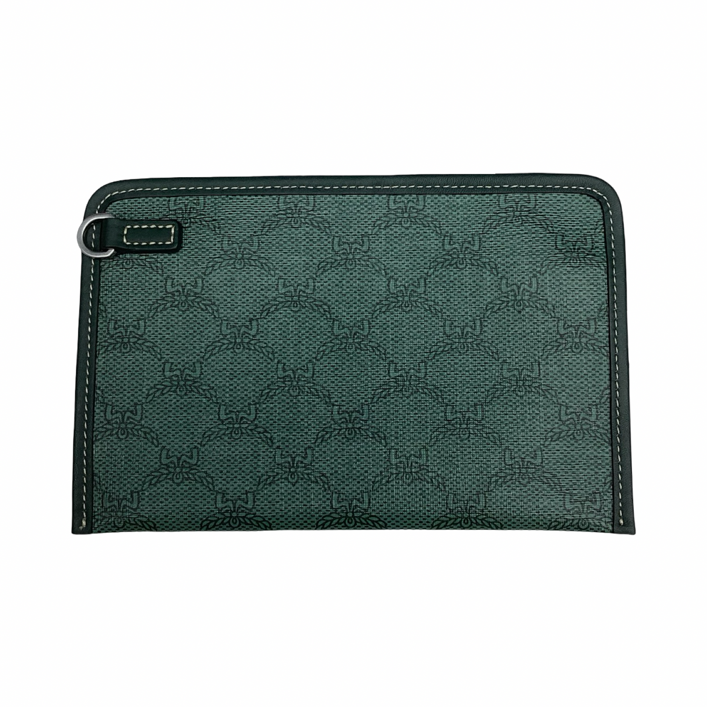 Wristlet Luxury Designer By Mcm In Green, Size:Medium