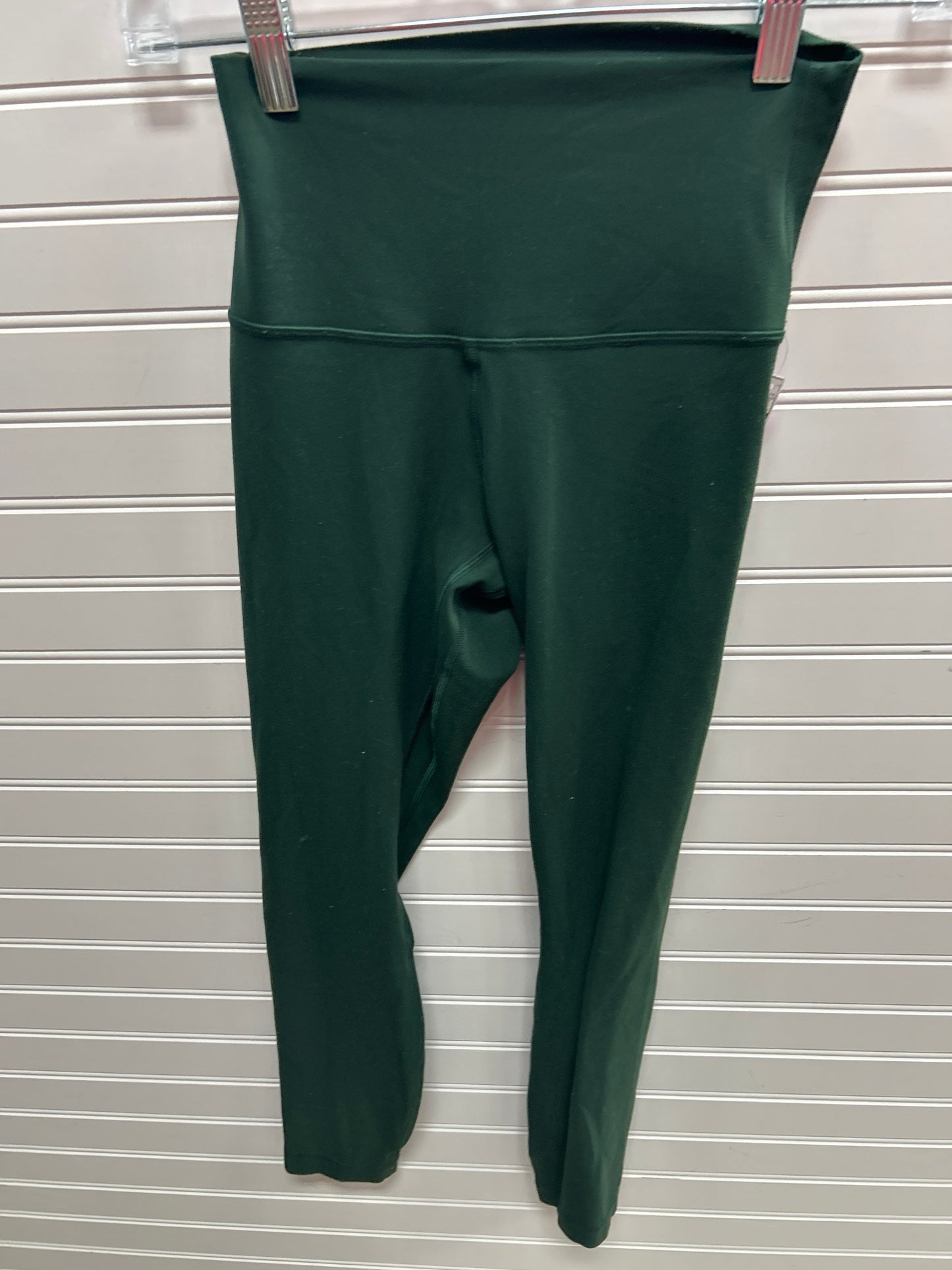 Athletic Leggings By Lululemon In Green, Size:4