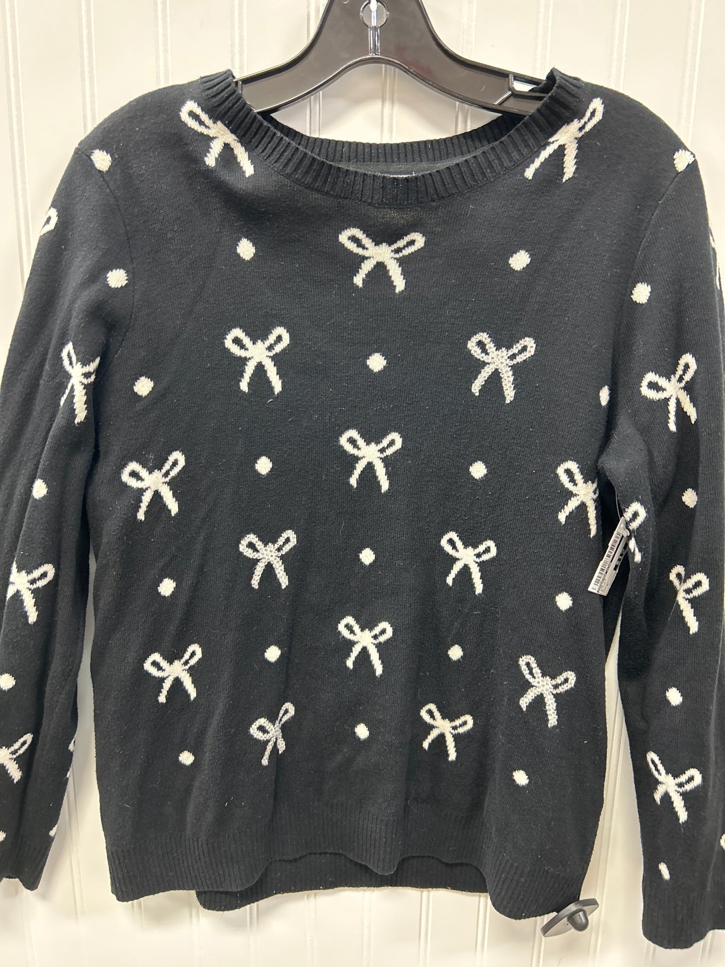 Top Ls By Charter Club In Black, Size:M