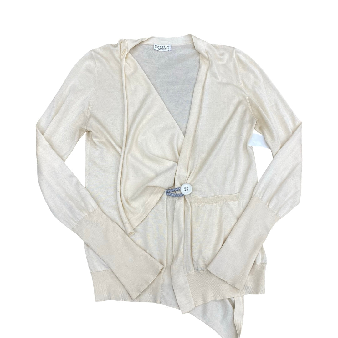 Sweater By Loft In Cream, Size:Xs