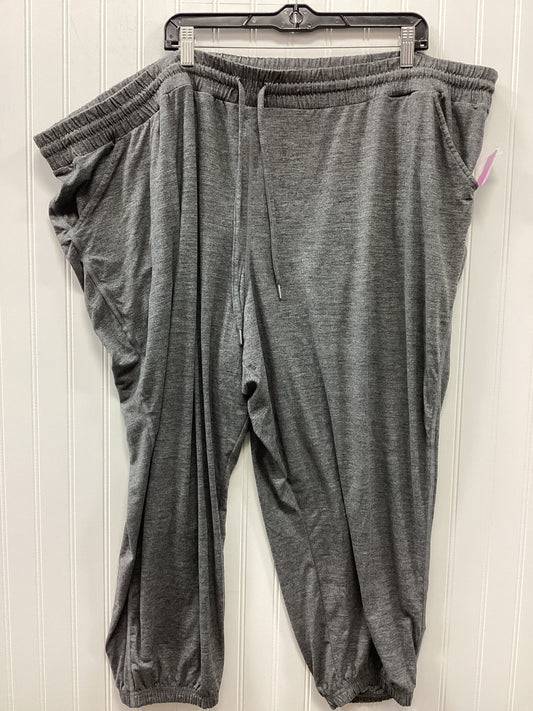 Athletic Pants By Maurices In Grey, Size:4X