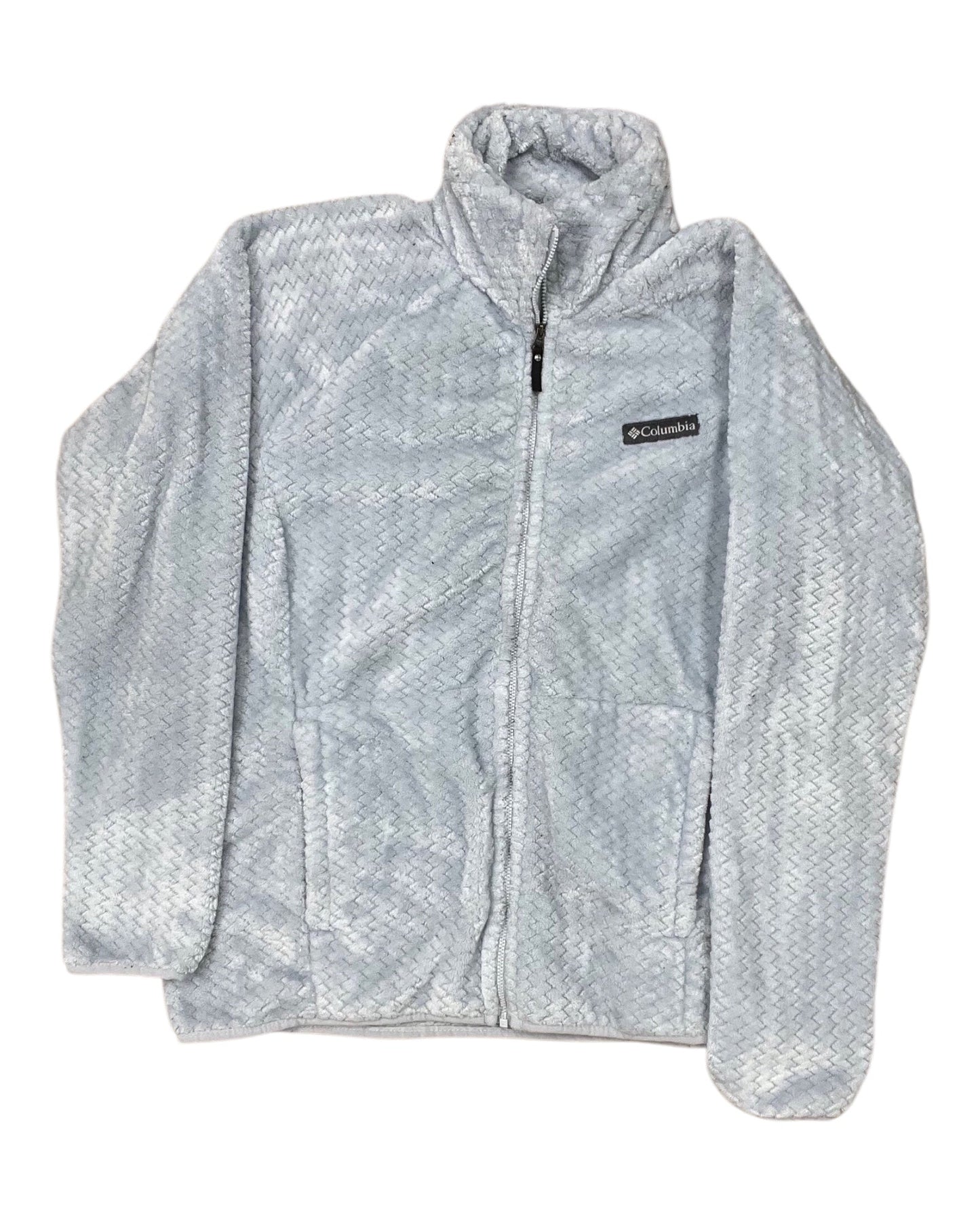 Jacket Fleece By Columbia In Blue, Size:L