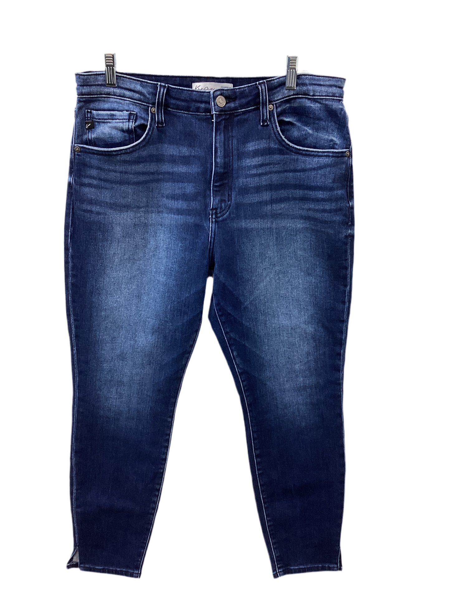 Jeans Straight By Kancan In Blue Denim, Size:10
