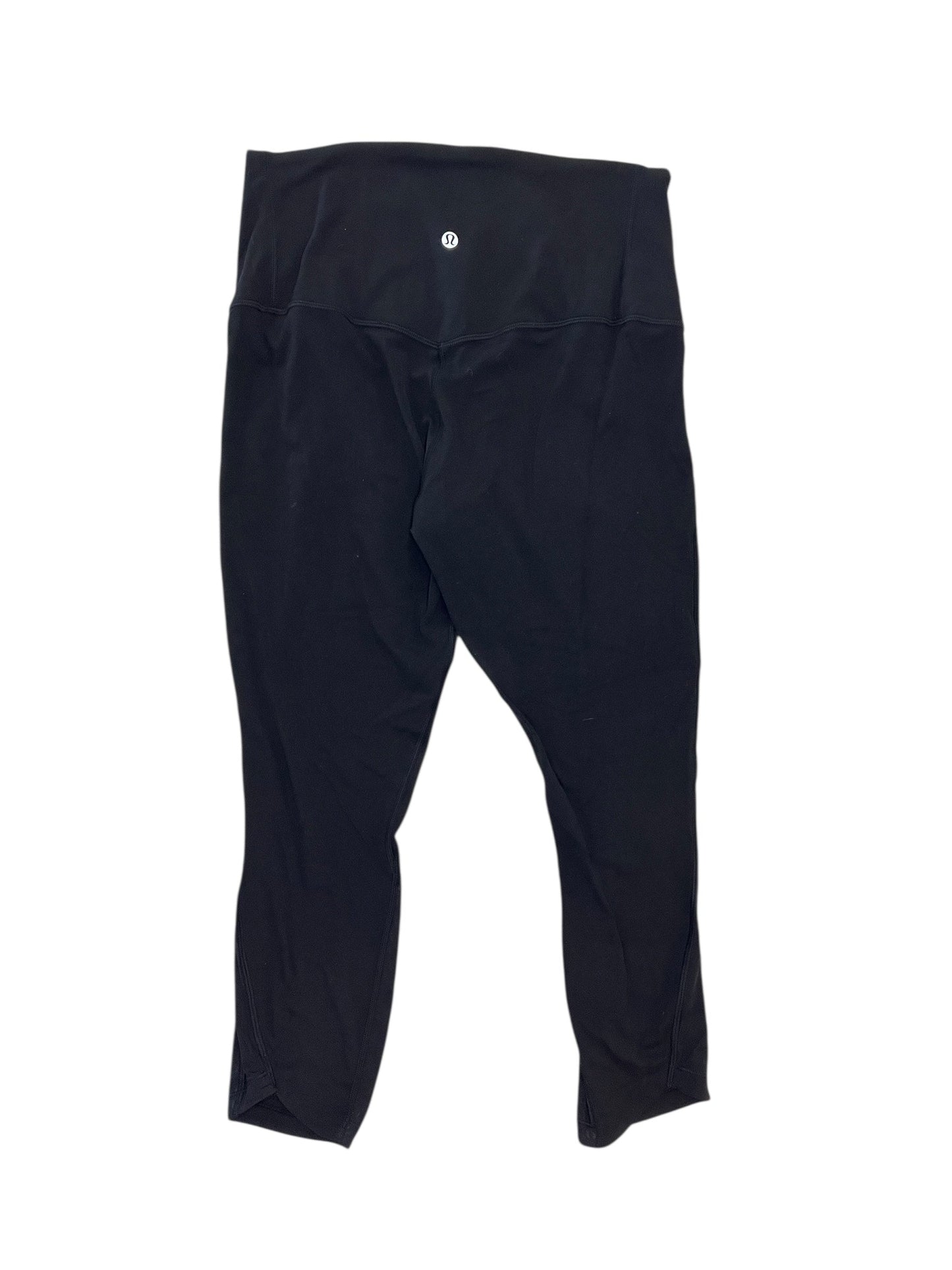 Athletic Leggings By Lululemon In Black, Size:M