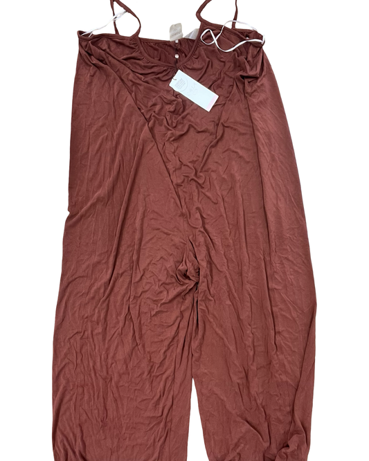 Jumpsuit By Clothes Mentor In Brown, Size:Xl