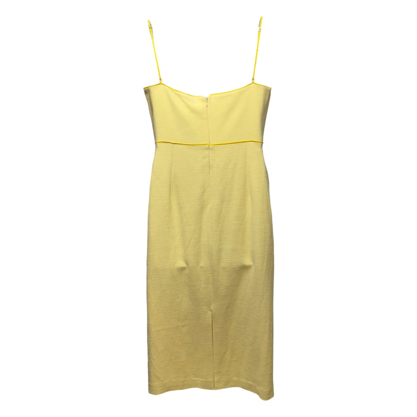 Kate Square Neckline Midi Dress By Mary Glenn For Antonio Melani In Butter, Size: 12