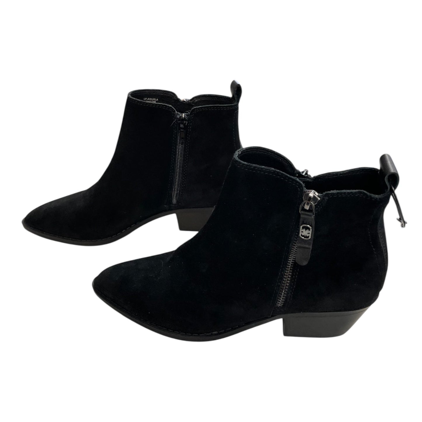 Boots Ankle Heels By Lucky Brand In Black, Size:8