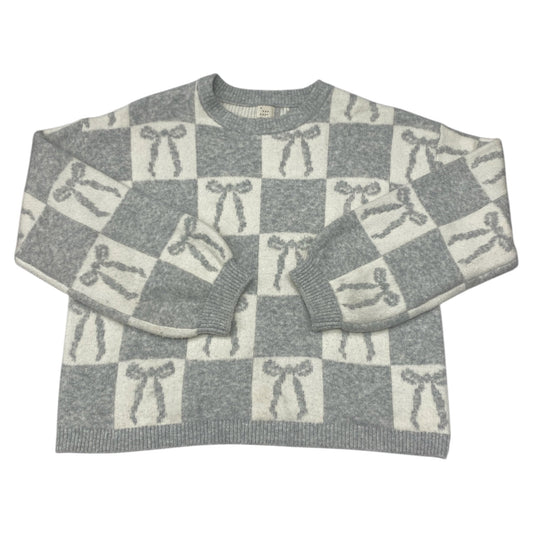 Sweater By A New Day In Grey & White, Size:Xl